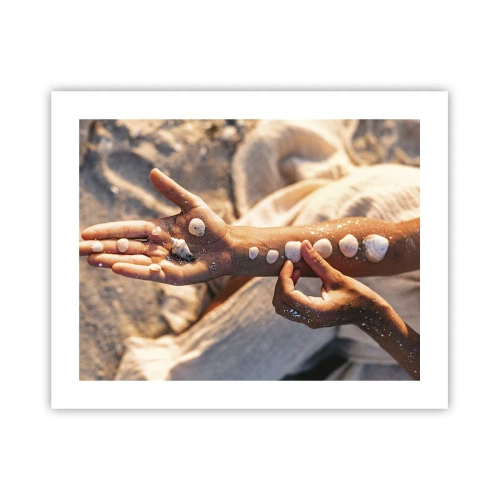Póster - La belleza al alcance de la mano - 50x40 cm