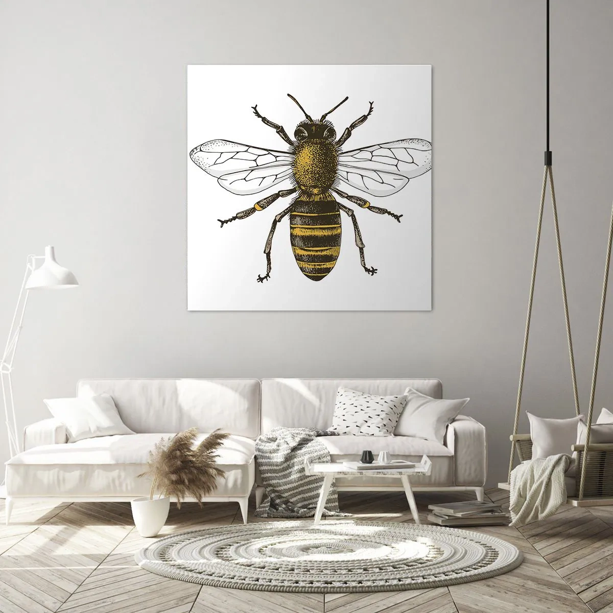 Cuadro sobre lienzo - Impresión de Imagen - Bondad natural - 40x40 cm