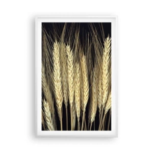 Póster en marco blanco - Magia rústica - 61x91 cm