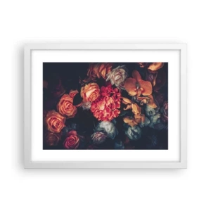 Póster en marco blanco - Como los maestros holandeses - 40x30 cm