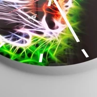 Esfera sin numeración, con rayas