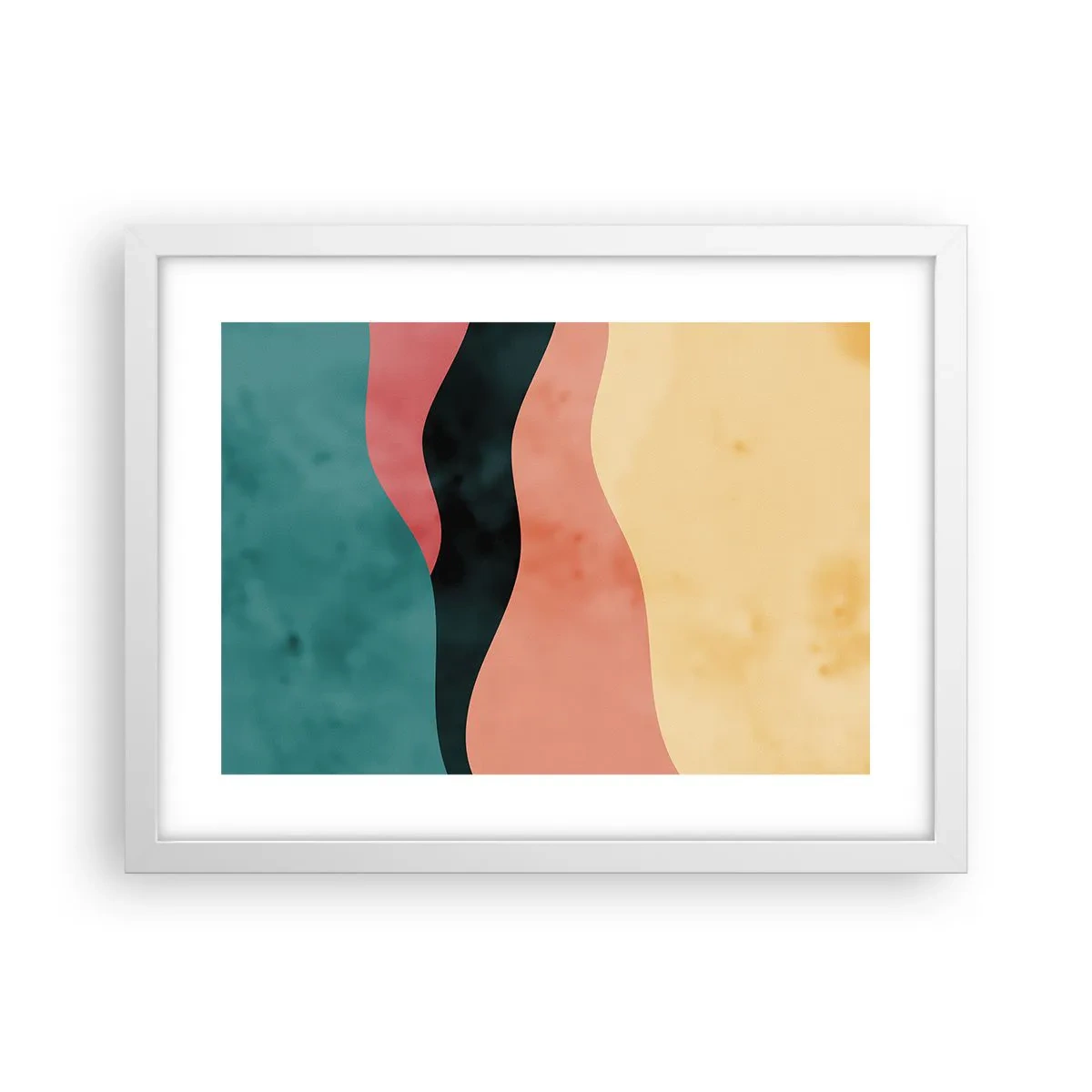 Póster en marco blanco - Discordia compatible - 40x30 cm