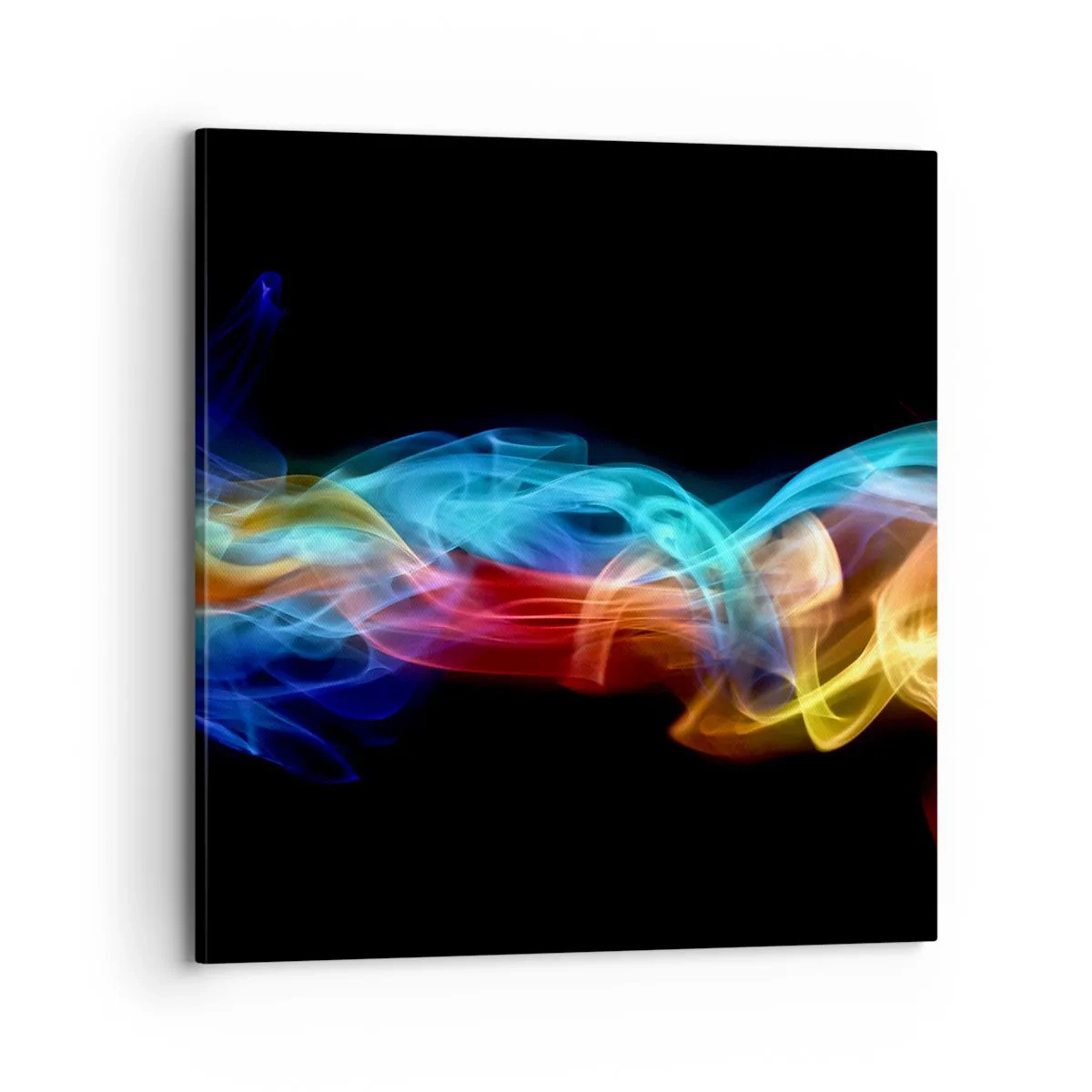 Cuadro sobre lienzo - Impresión de Imagen - Una danza de nieblas de arco iris - 70x70 cm