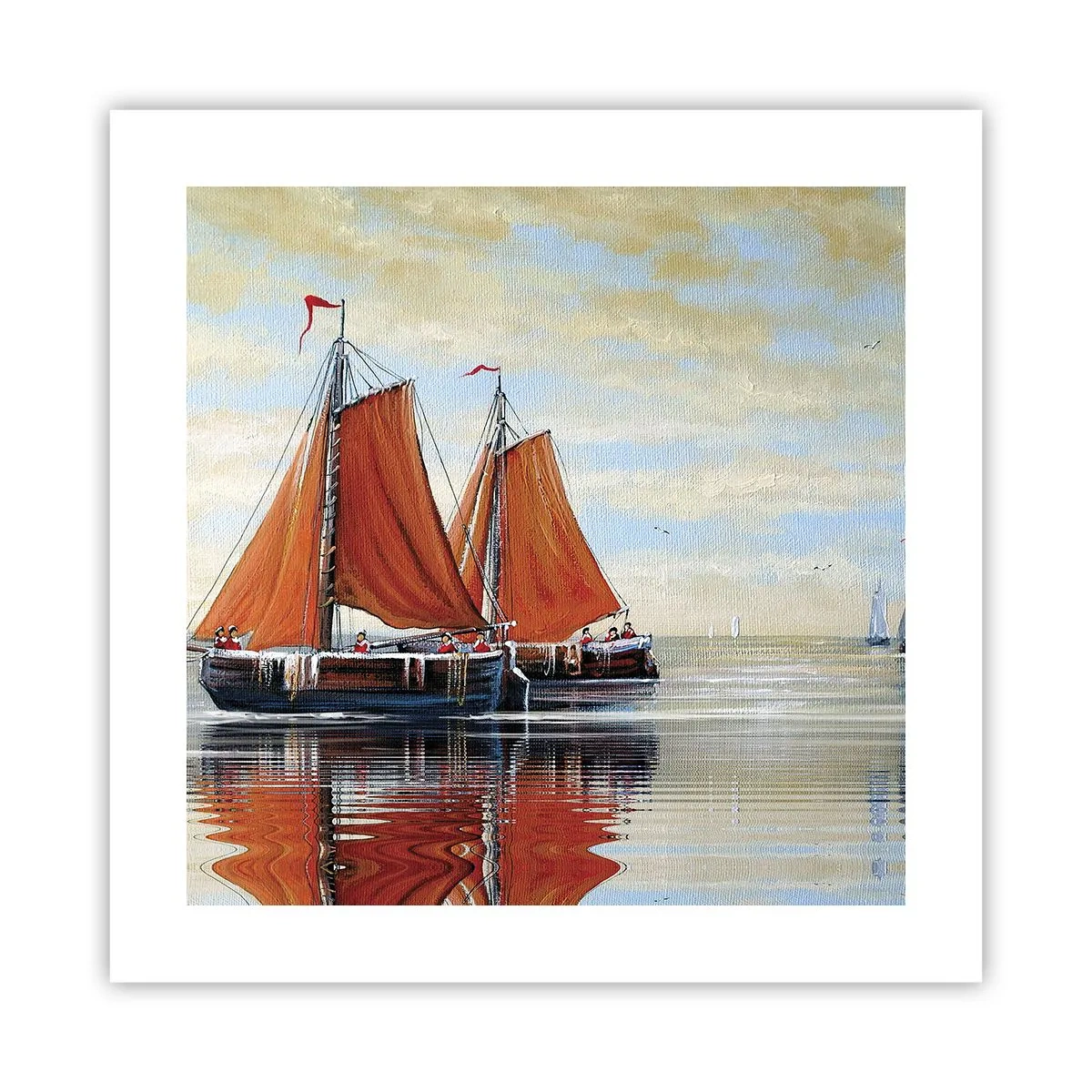 Póster - Navega, marinero.... - 40x40 cm