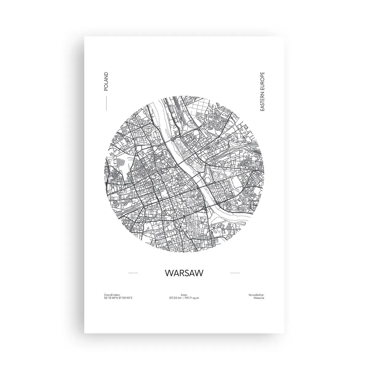 Póster - Anatomía de Varsovia - 61x91 cm