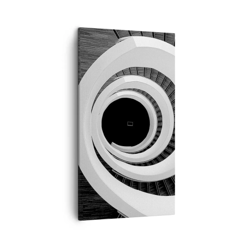 Cuadro sobre lienzo - Impresión de Imagen - Hacia el origen - 45x80 cm