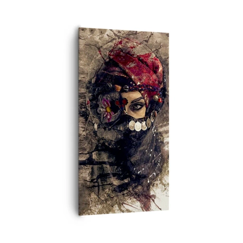 Cuadro sobre lienzo - Impresión de Imagen - Inquietante, como mínimo - 65x120 cm