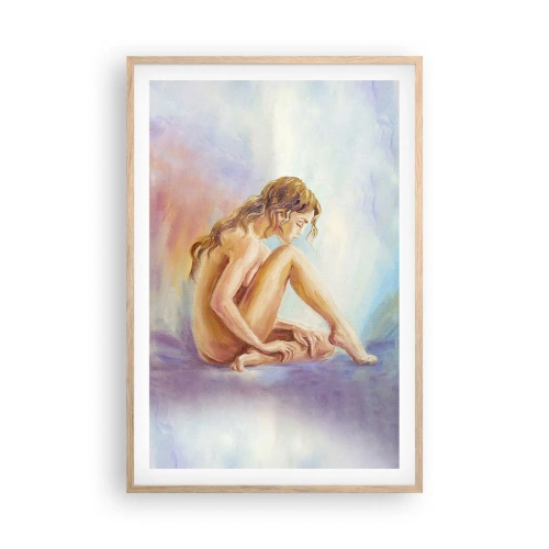 Póster en marco roble claro - Acto de juventud - 61x91 cm