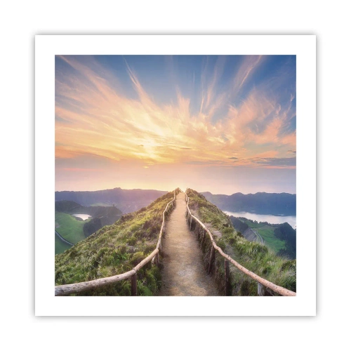 Póster - Cerca del cielo - 50x50 cm