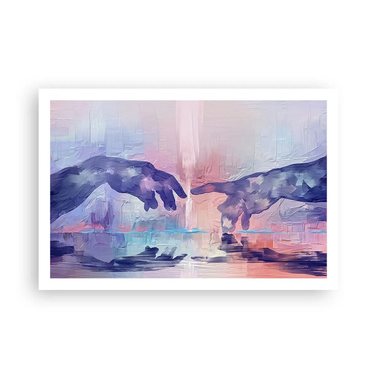 Póster - Chispa divina de vida - 91x61 cm
