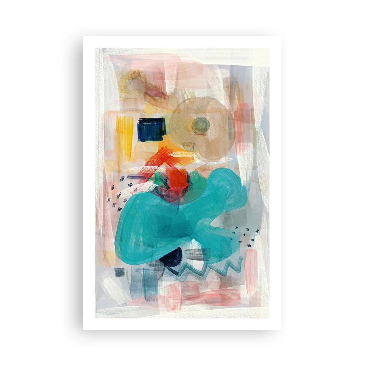 Póster - Un juego de colores - 61x91 cm