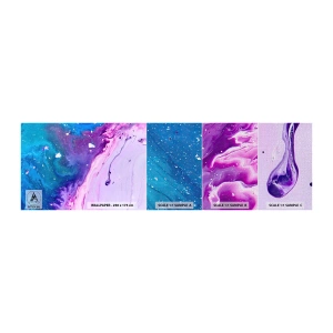 Muestra de fotomural Premium Canvas - Yin y yang - Abstracción, Pedazo, Cuadro - 100x30 cm
