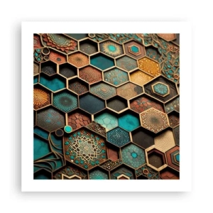 Póster - Ornamentos árabes - 50x50 cm