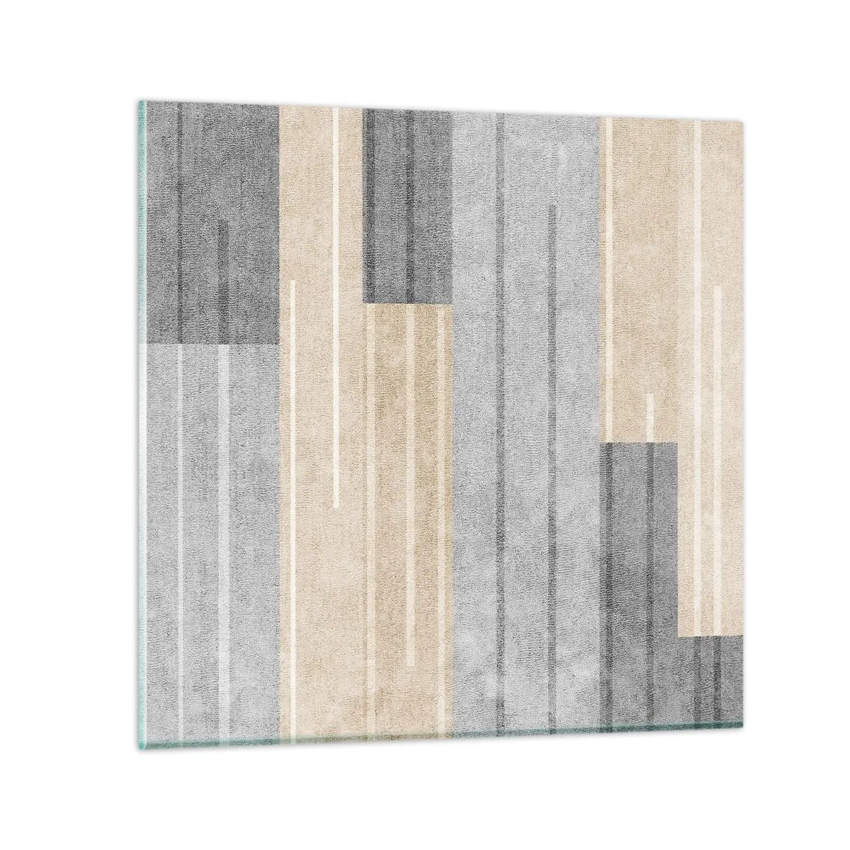 Cuadro sobre vidrio - Impresiones sobre Vidrio - Composición: sostener la vertical - 60x60 cm