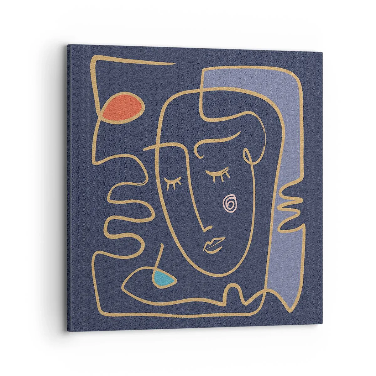 Cuadro sobre lienzo - Impresión de Imagen - En un maravilloso sueño - 70x70 cm