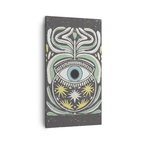 Cuadro sobre lienzo - Impresión de Imagen - Rituales tribales - 45x80 cm