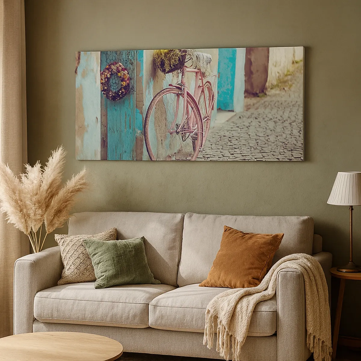 Cuadro sobre lienzo - Impresión de Imagen - Ahora mismo vuelvo - 30x30 cm