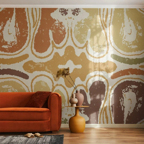 Fotomural Premium Canvas - Abstracción sentimental - Envejecido, bohemia, Pedazo - 350x256 cm