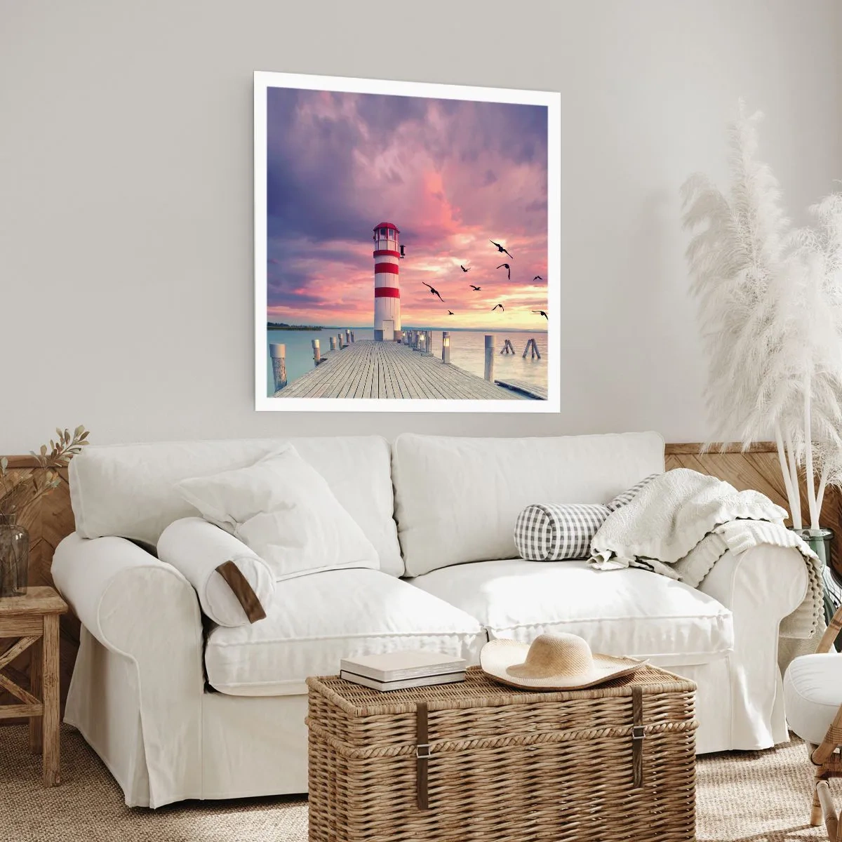 Póster - Hora de ir al puerto - 50x50 cm