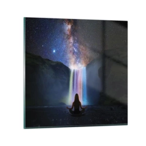 Cuadro sobre vidrio - Impresiones sobre Vidrio - Armonía absoluta - 30x30 cm