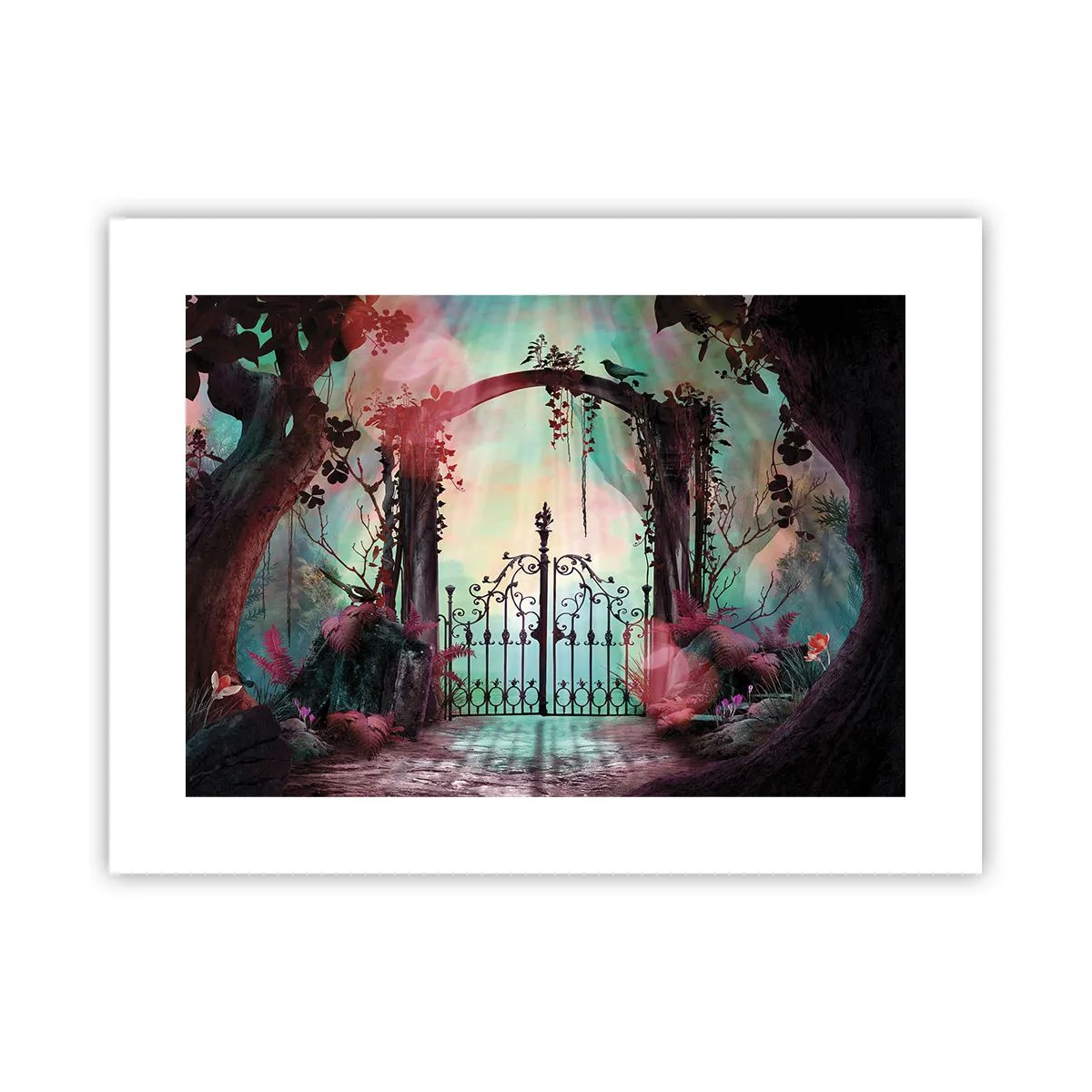 Póster - Jardín secreto - 40x30 cm