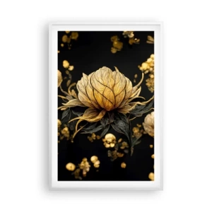 Póster en marco blanco - Sutil fragilidad - 61x91 cm