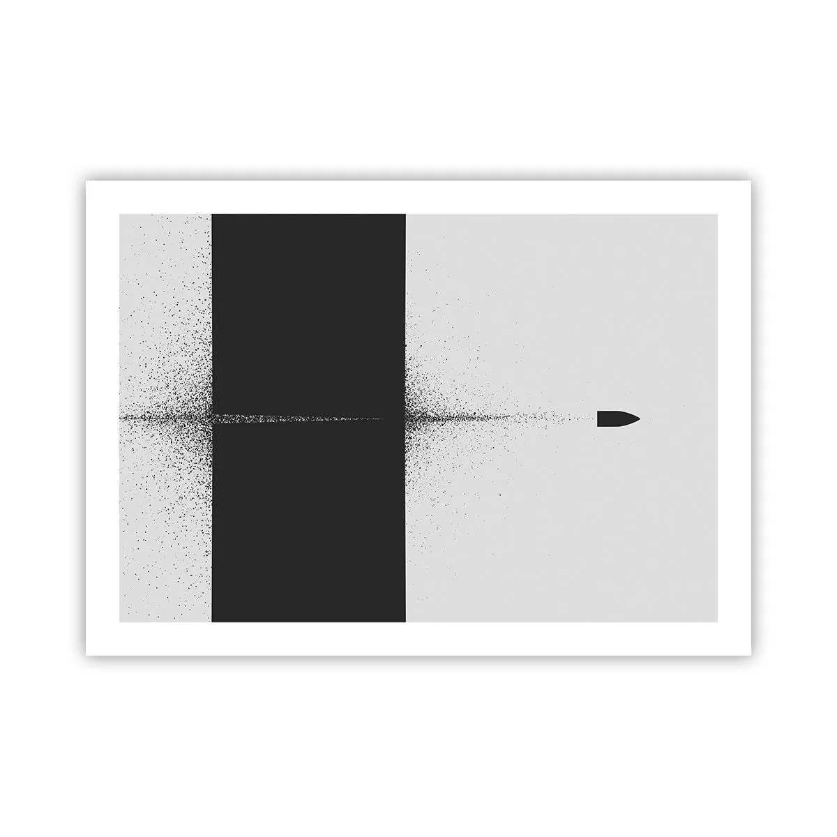 Póster - Directa al objetivo - 70x50 cm