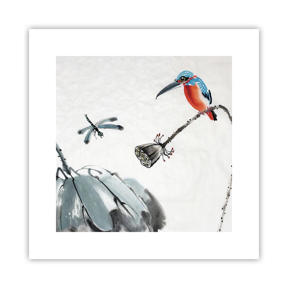 Póster - La vida de la pradera - 30x30 cm
