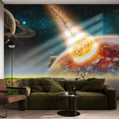 Fotomural Premium Canvas - Drama cósmico - Abstracción, Paisaje, Cosmos - 400x280 cm