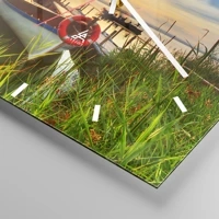 Esfera sin numeración, con rayas