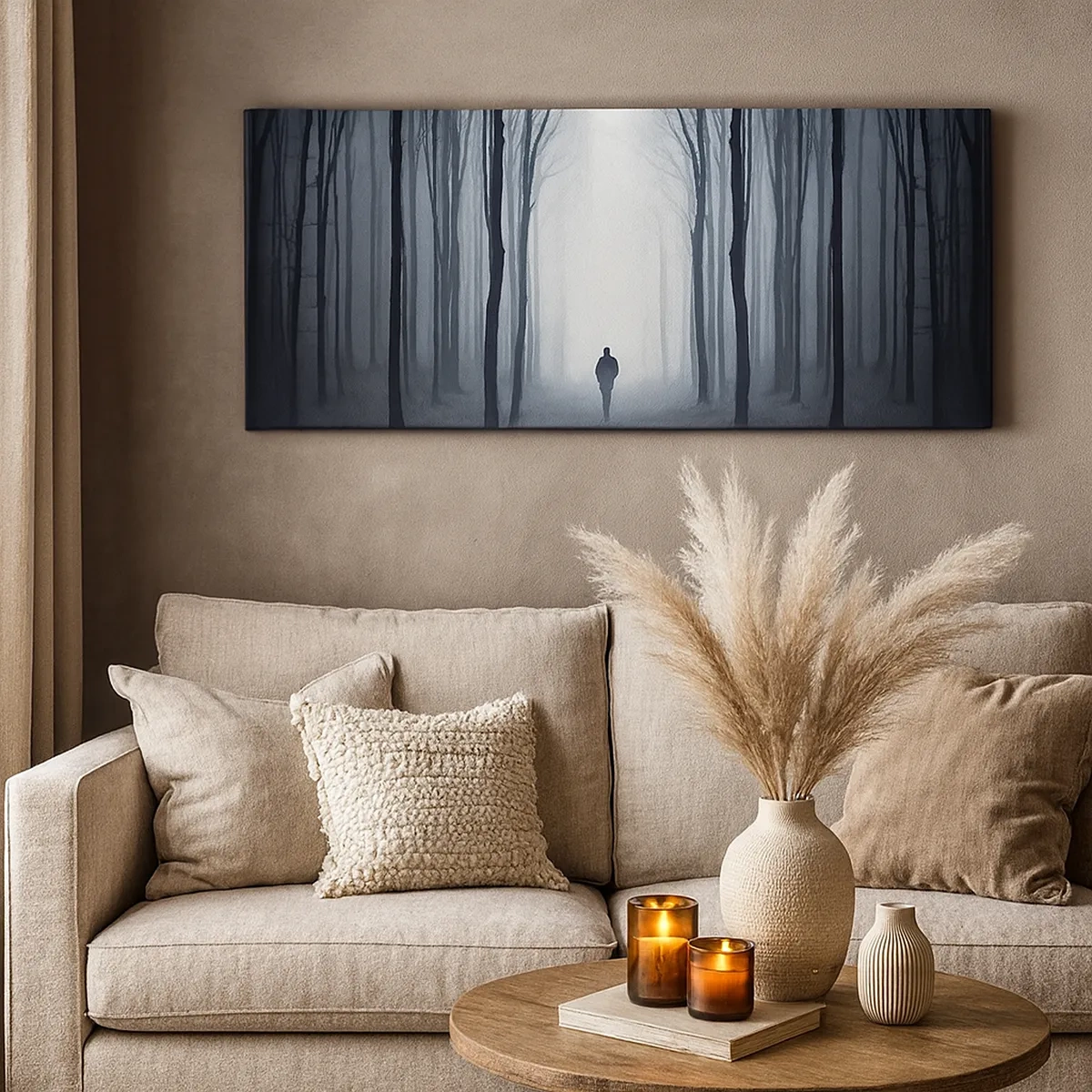 Cuadro sobre lienzo - Impresión de Imagen - Alto y claro - 30x30 cm