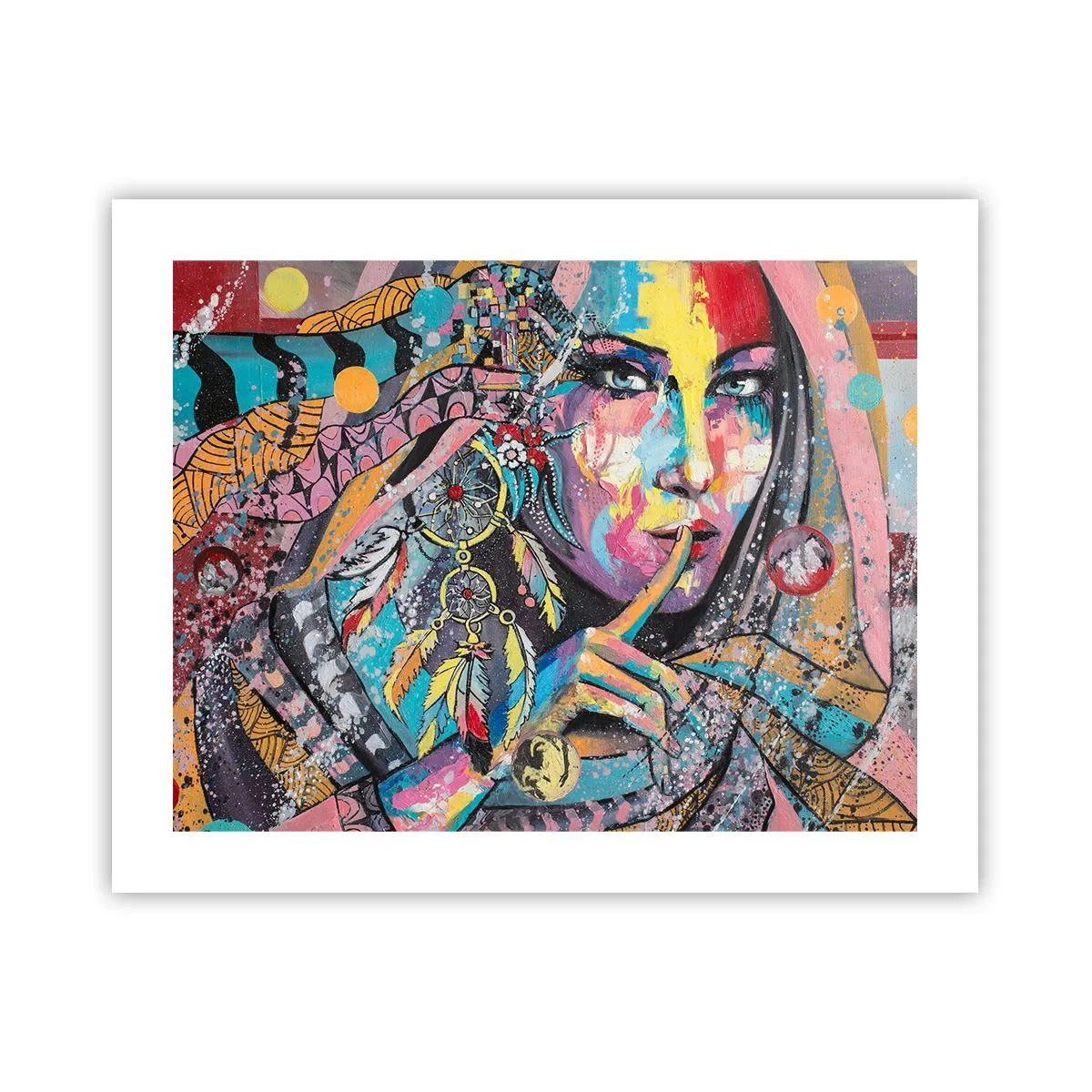 Póster - Silencio hasta que entiendas - 50x40 cm