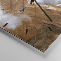 Esfera sin numeración, con rayas