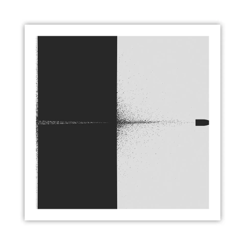 Póster - Directa al objetivo - 60x60 cm