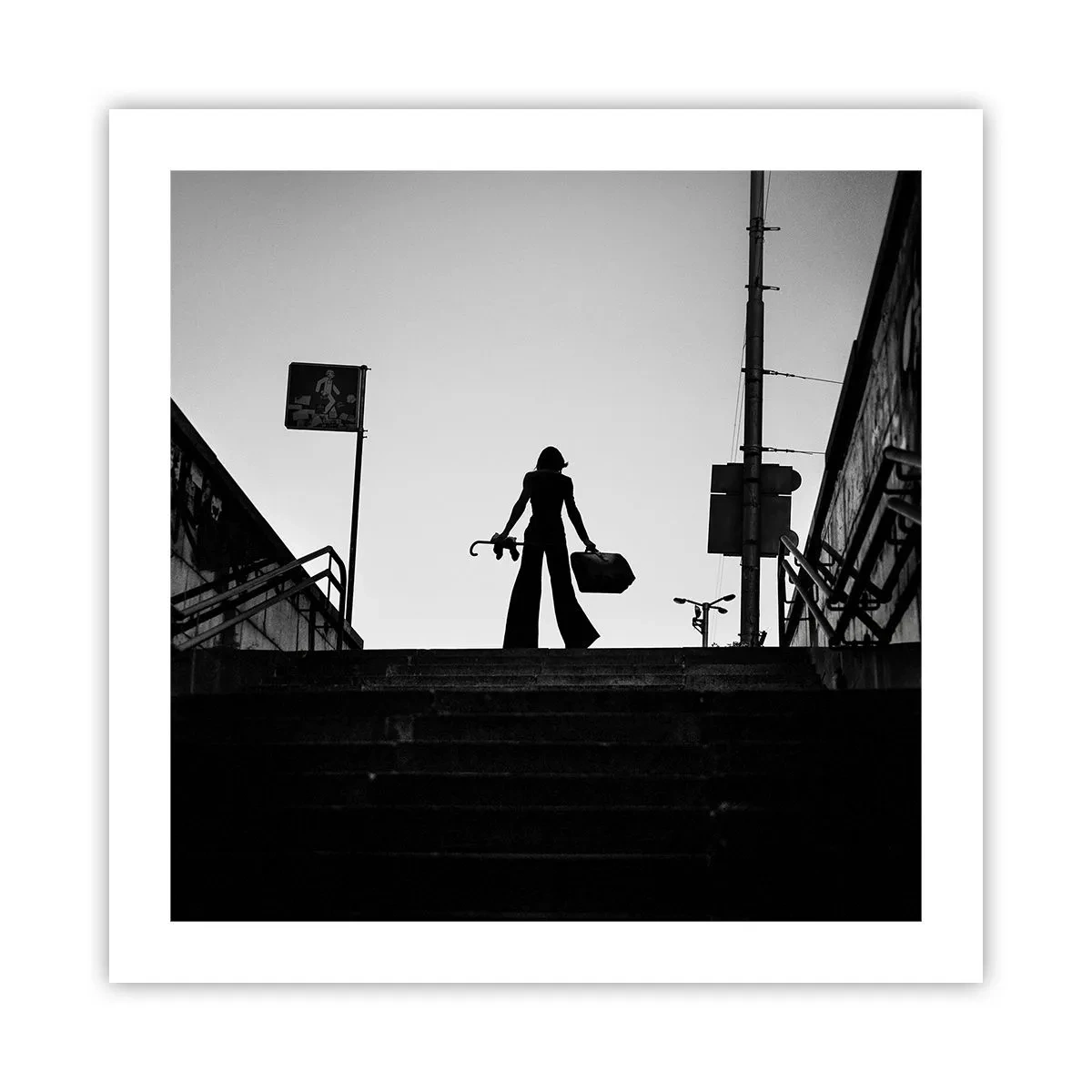 Póster - Paseo urbano - 50x50 cm