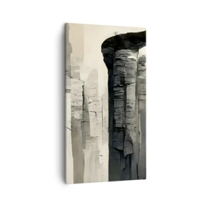 Cuadro sobre lienzo - Impresión de Imagen - La majestuosidad de la antigüedad - 45x80 cm