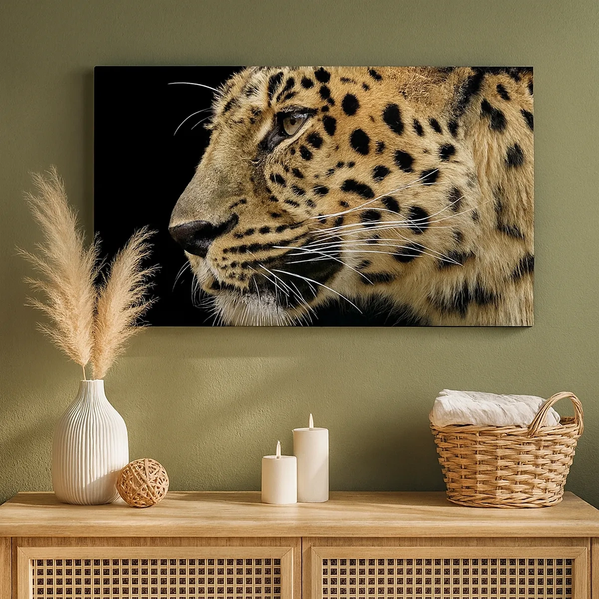 Cuadro sobre lienzo - Impresión de Imagen - Tranquilo, concentrado, preparado - 30x30 cm