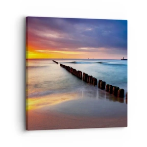 Cuadro sobre lienzo - Impresión de Imagen - Escuchar el silencio - 30x30 cm