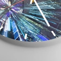 Esfera sin numeración, con rayas