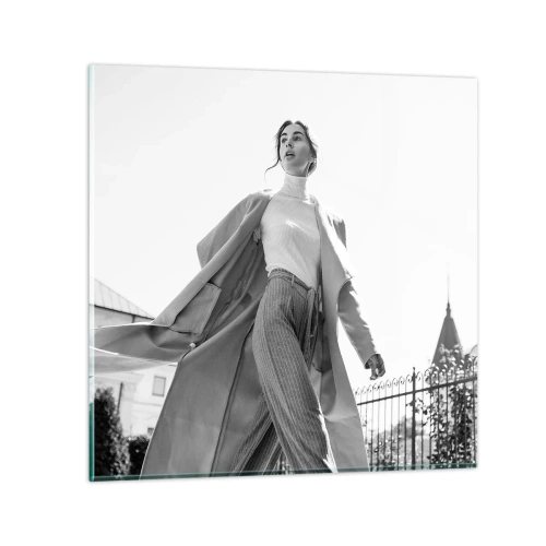 Cuadro sobre vidrio - Impresiones sobre Vidrio - ¿Vienes conmigo? - 30x30 cm