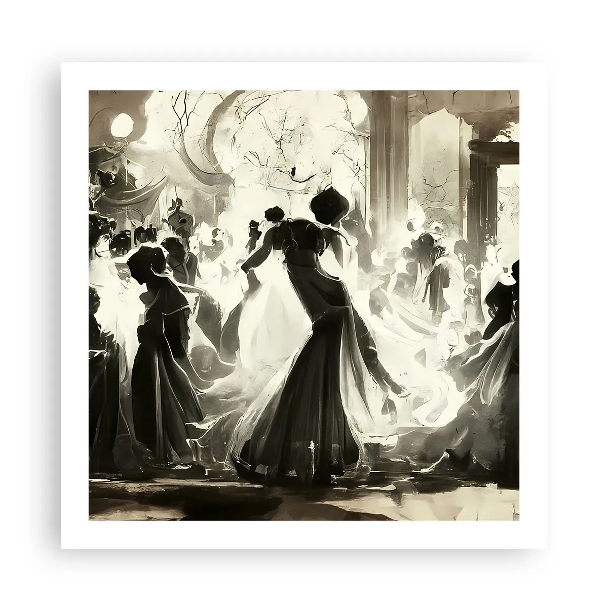 Póster - Gran mascarada - 60x60 cm