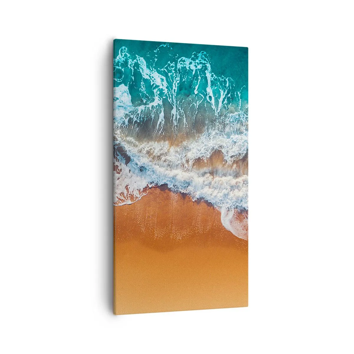 Cuadro sobre lienzo - Impresión de Imagen - Siempre a la par - 55x100 cm