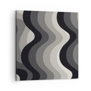 Cuadro sobre lienzo - Impresión de Imagen - Ola tras ola - 50x50 cm