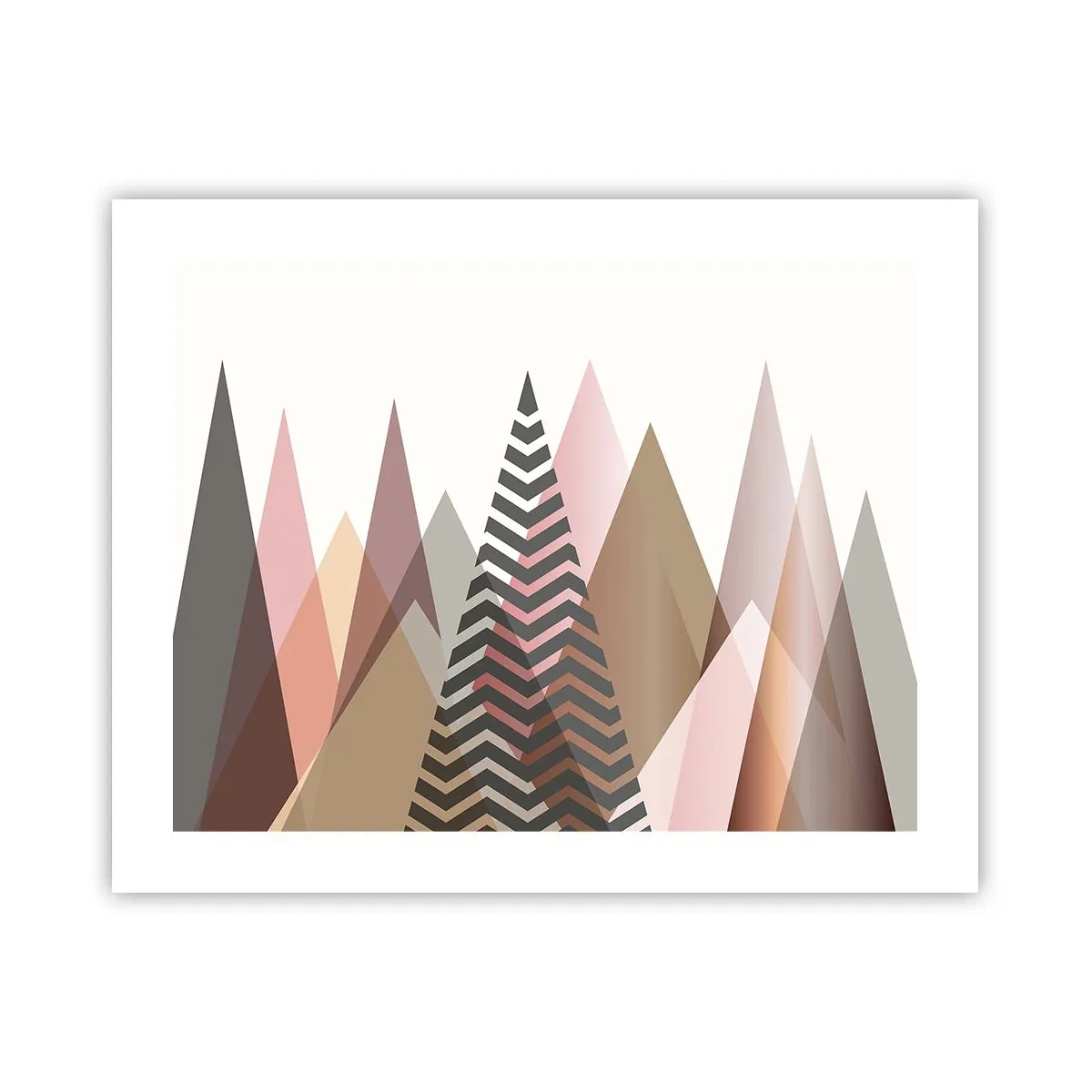 Póster - Una visión piramidal - 50x40 cm