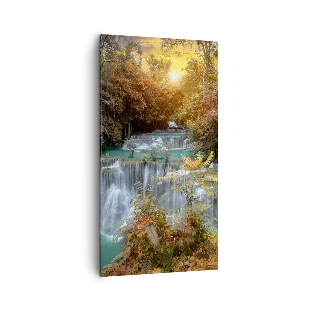 Cuadro sobre lienzo - Impresión de Imagen - El tesoro escondido del bosque - 55x100 cm