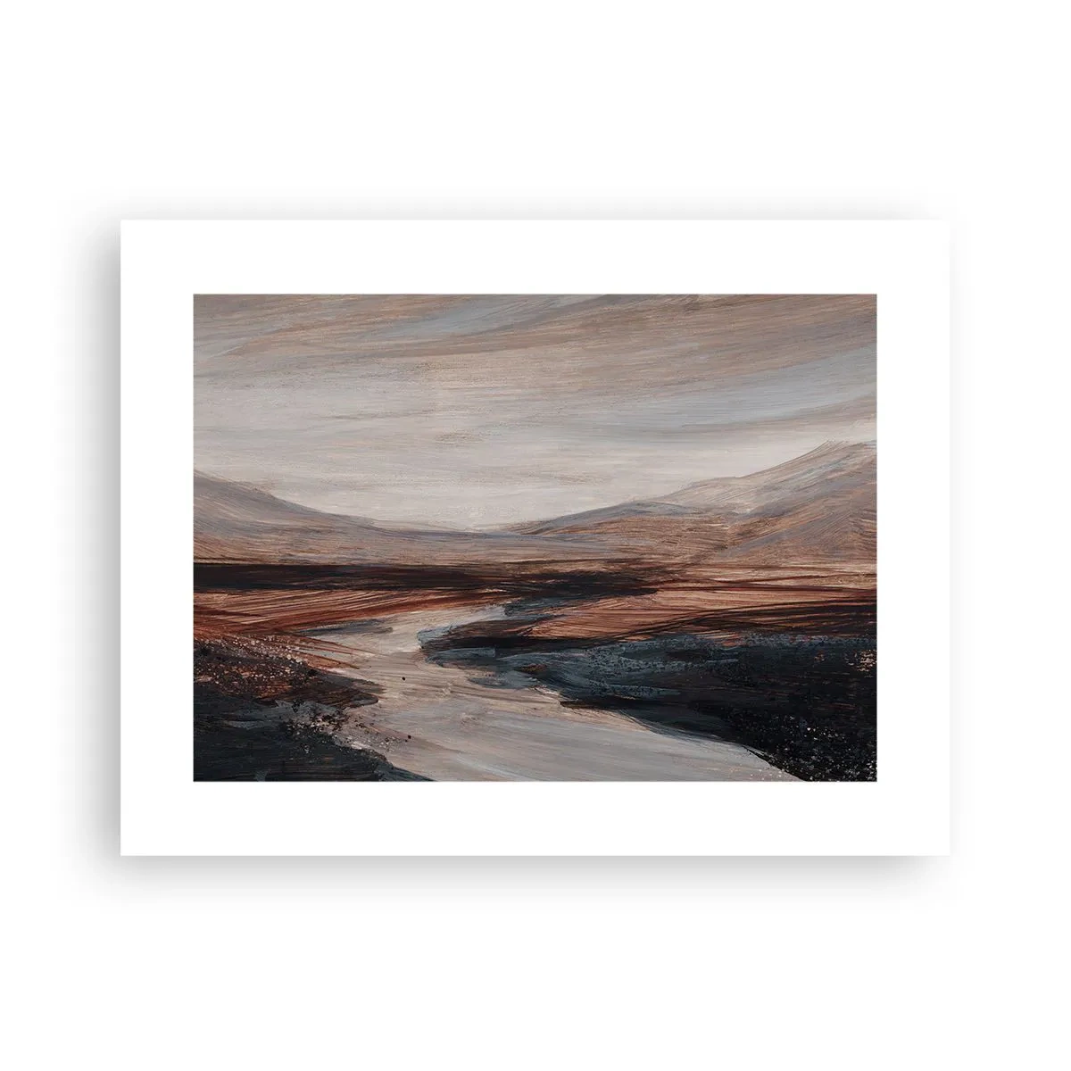 Póster - Valle apacible - 40x30 cm