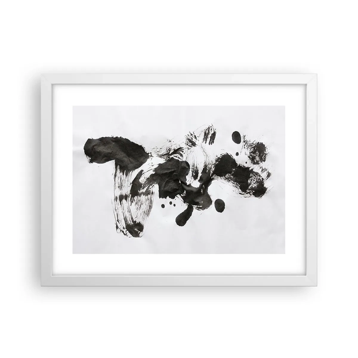 Póster en marco blanco - ¿Un método en la locura? - 40x30 cm