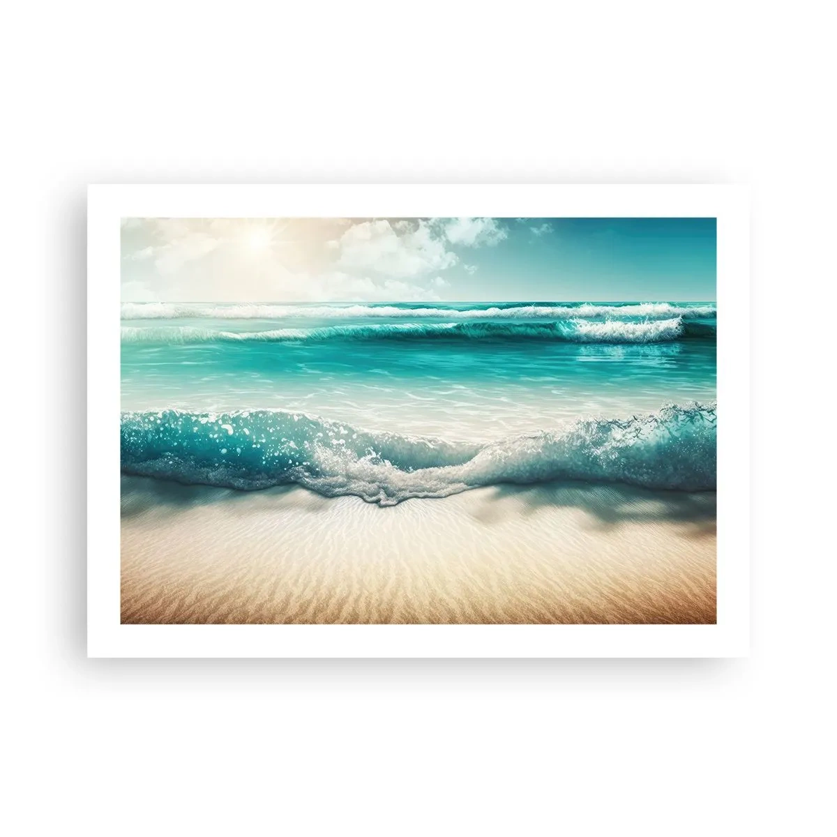 Póster - Calma oceánica - 70x50 cm