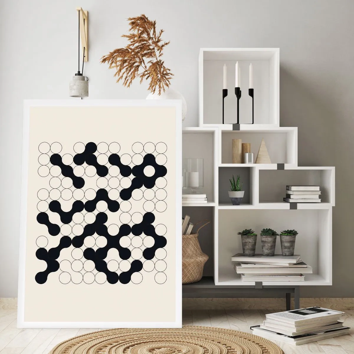 Póster - Juego chino - una variación - 40x50 cm