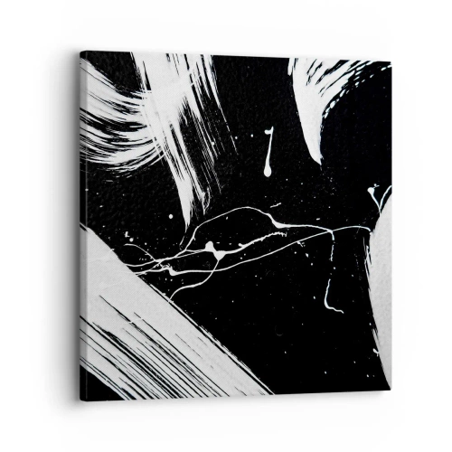 Cuadro sobre lienzo - Impresión de Imagen - Rompiendo la oscuridad - 30x30 cm